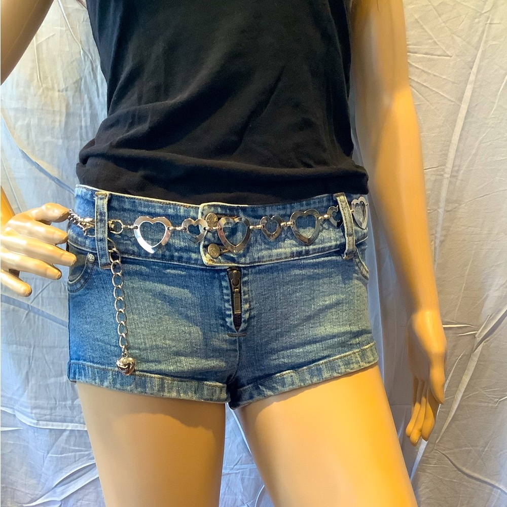 Beautiful Metal Chain Heart Belt!